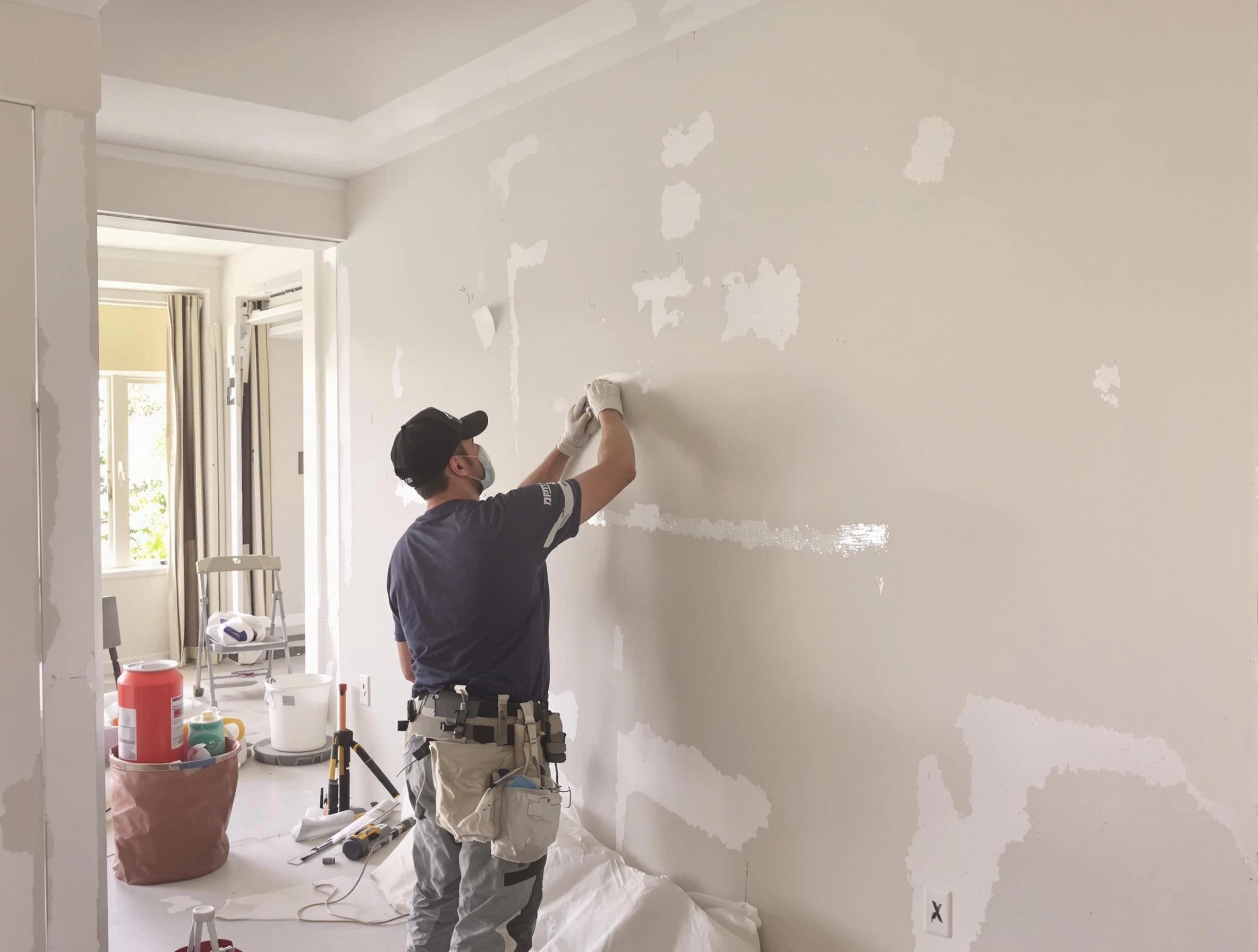 Taping and mudding service by Streetsboro House Painters in Streetsboro